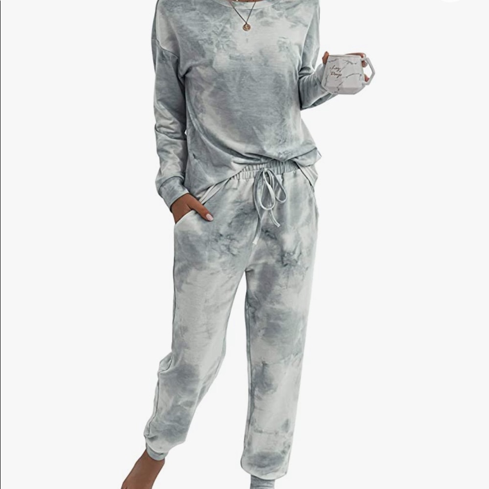2 piece tie dye set